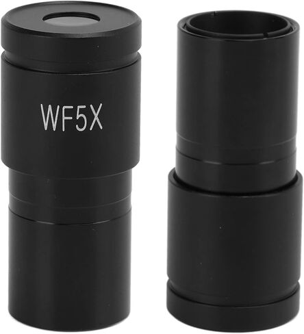 Microscope Eyepiece, WF5X Wide Angle Eyepiece, High Refractive Index, High Definition, High Light Transmittance, Universal Biological Eyepiece for Microscopes (WF10X) in Saudi Arabia