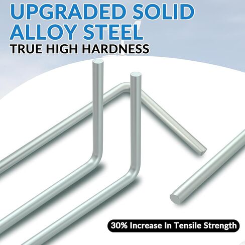 Zonon 3 Pcs 22.8" Weather Station Mounting Pole Stake Kit for Weather Station Mounting Tripods Solid, Galvanized Steel in Saudi Arabia