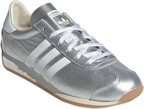 حذاء رياضي نسائي من adidas Country Og برباط كاجوال - فضي، أبيض in Kuwait