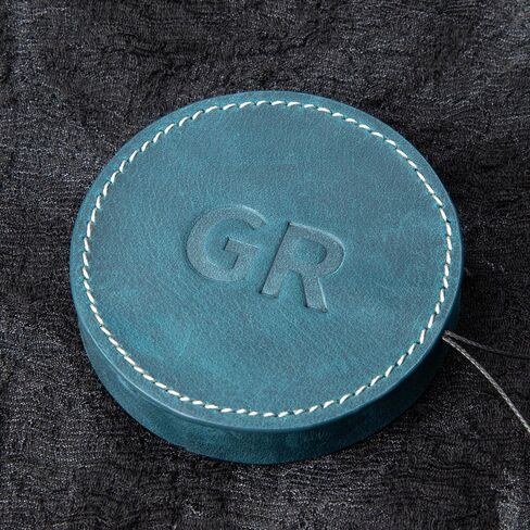 Genuine leather lens cover protective case dust and scratch resistant for Ricoh GR III (Black) in Saudi Arabia
