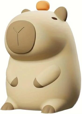 Night Light,Cute Tangerine LED Squishy Novelty Animal Night Lamp,Dimmable Soft Silicone Nursery Nightlight for Kids, Rechargeable Bedroom Touch Lamp, Dorm Decor, Baby Boys Girls Gift (Pear) in Saudi Arabia
