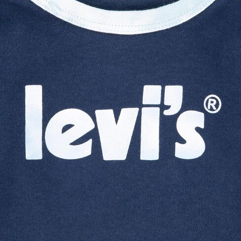 Levi's Unisex Baby Long Sleeve T-shirt, Footed Pants and Hat 3-piece Outfit Set in Saudi Arabia