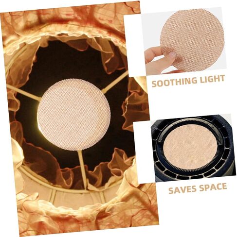 Artibetter 2pcs Fire Resistant Spotlight Light Diffuser Lampshade Covers for Ceiling Downlights Glare Soft Lighting Protector for Eye Safety Easy Installation Heat Resistant Shade in Saudi Arabia