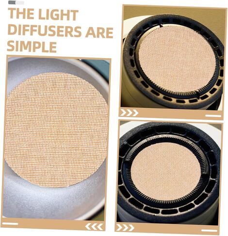 Artibetter 2pcs Fire Resistant Spotlight Light Diffuser Lampshade Covers for Ceiling Downlights Glare Soft Lighting Protector for Eye Safety Easy Installation Heat Resistant Shade in Saudi Arabia
