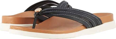 Vionic Women's Palm Catalina Toe-post Sandal - Ladies Flip-flop Concealed Orthotic Support Black 6 M US in Saudi Arabia