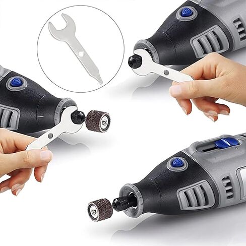 4 Pcs 3/8 Inch Collet Wrench Key, 9.5mm Nut Spanner, Stainless Steel Multitool Wrench for Rotary Tool, Engraving Machine in Kuwait