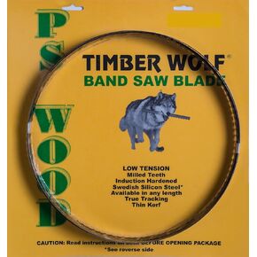 سلسلة Timber Wolf 145 بوصة × 1/2 بوصة × 3tpi AS للخشب الأخضر والغريب المصنوع من خشب PS يناسب Laguna 16 بوصة H-3HP، Minimax 18 بوصة S45، Bridgewood PBS 440 in Kuwait