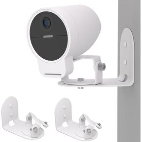 Secure Metal Wall Mount Compatible with SimpliSafe Outdoor Camera Series 2 | Holder for SimpliSafe Outdoor Camera , Anti-Drop , 360° Adjustment Swivel Mount Bracket in Saudi Arabia