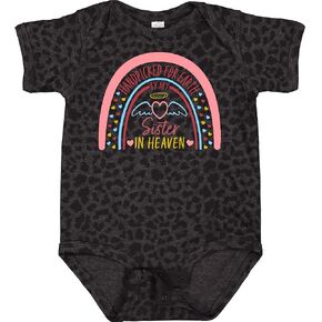 inktastic Handpicked for Earth By My Sister in Heaven- Rainbow Baby Bodysuit in Kuwait