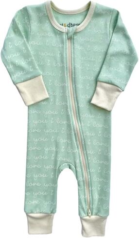 Cat & Dogma Organic Cotton Zippy Playsuit for Babies and Infants, Unisex, 0-3 Months to 18-24 Months in Saudi Arabia