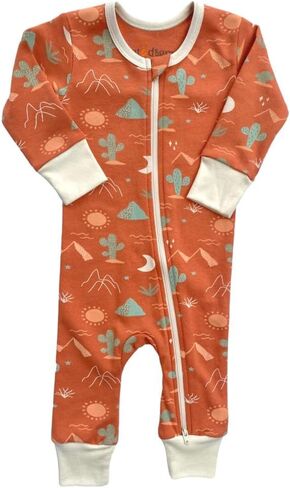 Cat & Dogma Organic Cotton Zippy Playsuit for Babies and Infants, Unisex, 0-3 Months to 18-24 Months in Saudi Arabia