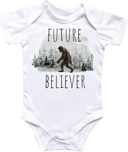 Big Foot Sasquatch - Baby Boy Girl Clothes Infant Bodysuit Funny Cute Newborn 3 in Saudi Arabia