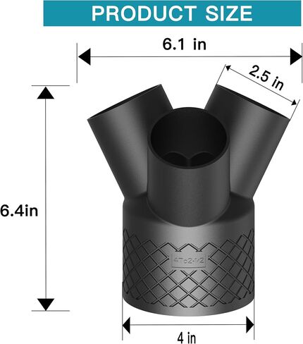 4 "إلى 2-1/2" خرطوم تجميع الغبار ثنائي الاتجاه مناسب عالميًا لمتجر Vacs وجامعي الغبار in Kuwait