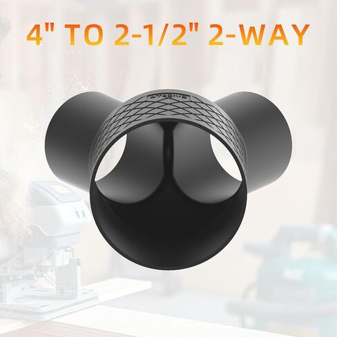 4 "إلى 2-1/2" خرطوم تجميع الغبار ثنائي الاتجاه مناسب عالميًا لمتجر Vacs وجامعي الغبار in Kuwait