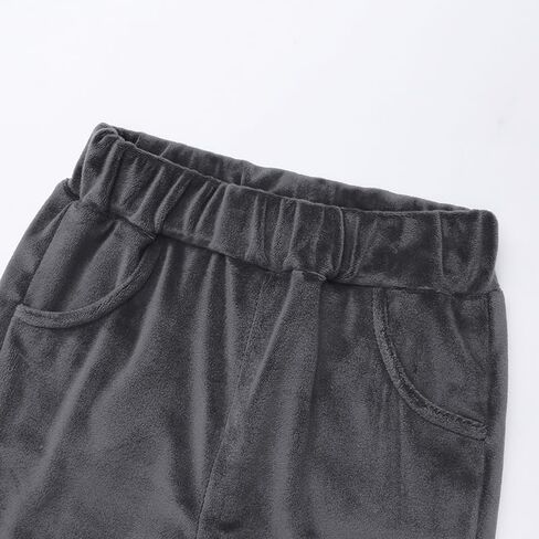 ROMPERINBOX Toddler Baby Boy Outfits Fleece Hoodie Sweatshirt and Pants Set Long Sleeve Fall Winter Clothes 12M-7Y in Kuwait