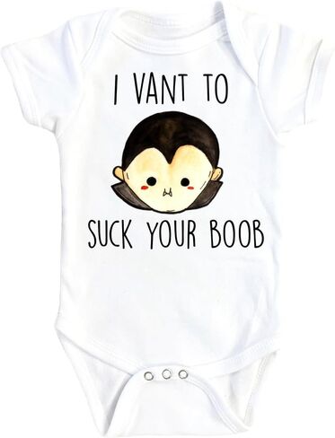 Halloween Vampire - Baby Boy Girl Clothes Infant Bodysuit Funny Cute Newborn in Saudi Arabia