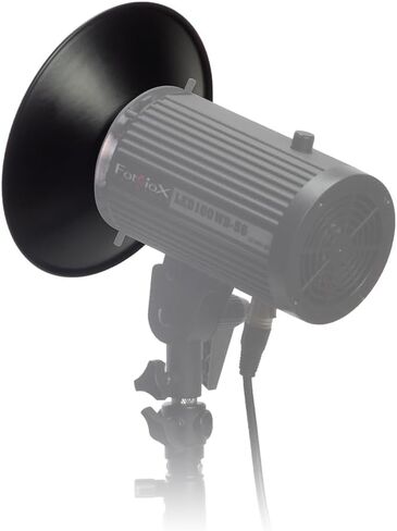 Fotodiox 8.25" Wide Angle Reflector for Balcar and Paul C Buff (AlienBees, Einstein, White Lightning) Strobe Head Lights in Saudi Arabia