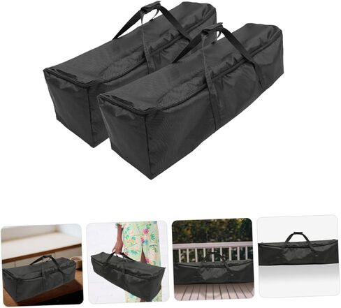 قطعتان من حقائب حمل ترايبود من قماش أكسفورد، حافظات واقية خفيفة الوزن لمعدات التصوير الفوتوغرافي، تصميم محمول باليد مع تخزين بسحاب مزدوج للتخييم والسفر in Kuwait