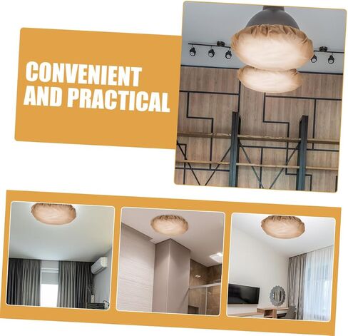 Tofficu Pendant Light Shading Diffuser Lamp Shade Cover Eye Protection Light Barrier for Chandeliers Table Lamps and Ceiling Fixtures in Saudi Arabia