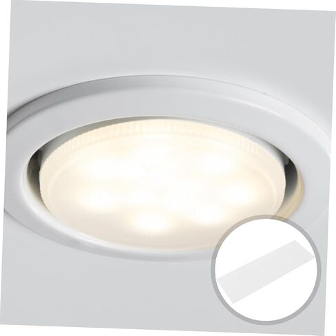 Gadpiparty Semitransparent Acrylic Lampshade Diffuser Panel for Ceiling and Pendant Lights Even Soft LED Light Diffuser with Non Glare Finish Easy Installation for Decor in Saudi Arabia
