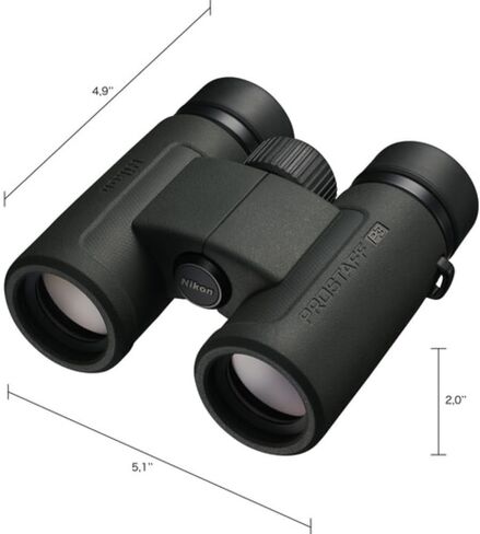 منظار Nikon PROSTAFF P3 مقاس 10x42 مزود بحزام حزام + طقم تنظيف فاخر + محول هاتف ذكي إلى منظار + قطعة قماش تنظيف من الألياف الدقيقة (5 قطع) in Kuwait