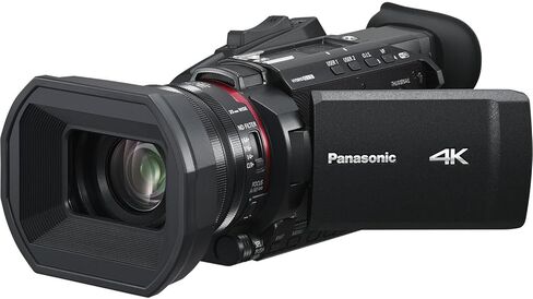 كاميرا فيديو باناسونيك HC-X1600 UHD 4K HDMI مع تكبير 24x + قطعتين ذاكرة 64 جيجابايت + بطارية إضافية + مرشحات + ميكروفون فيديو Shotgun + المزيد (حزمة 27 قطعة) in Kuwait