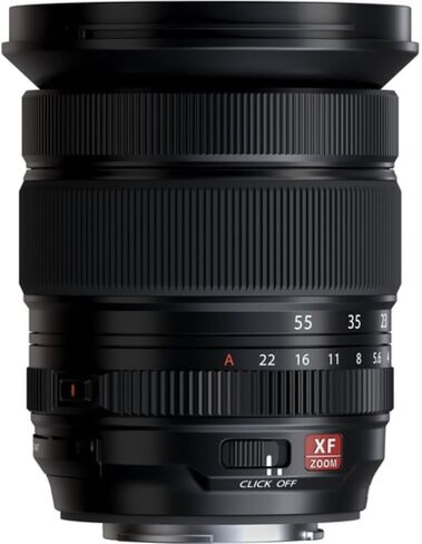 FUJIFILM XF 16-55mm f/2.8 R LM WR II Lens Bundle with 72mm UV Filter + Deluxe Photo Starter Kit + Microfiber Cleaning Cloth (4 Items) in Saudi Arabia