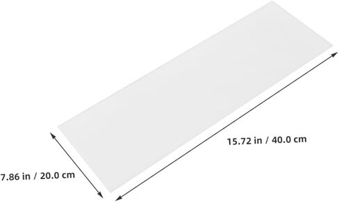 Gatuida Acrylic Lampshade Diffuser Panel Semi Transparent Pendant Light Barrier for Uniform Soft Illumination Ceiling Light Accessory in Saudi Arabia