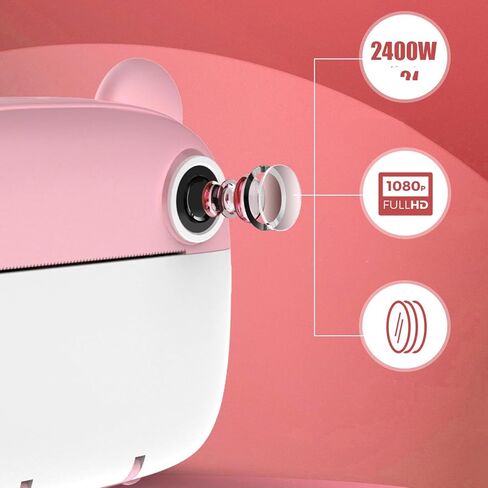 Instant Print Camera, 3 Rolls Print Paper 48mp HD Double Lens Cartoon Digital Instant Camera for Boys Girls in Saudi Arabia