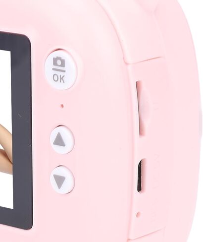 Instant Print Camera, 3 Rolls Print Paper 48mp HD Double Lens Cartoon Digital Instant Camera for Boys Girls in Saudi Arabia