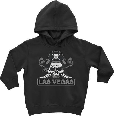 تيشيرتات Expression Tees Raider Skull Straight Outta Las Vegas بغطاء للرأس للأطفال الصغار وسروال قصير من الصوف للرضع، فائقة النعومة ورائعة in Kuwait