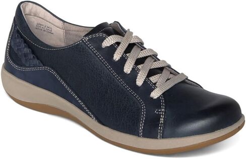 Aetrex Dana Women's Orthopedic Lace-Up Oxford Shoes – Leather Sneakers with Arch Support, Lightweight Casual Comfort Walking Shoes in Saudi Arabia