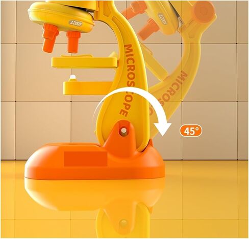 Portable Microscope 1200X Microscope Set for Kids with LED Light for Schhool Home Science Educational in Saudi Arabia