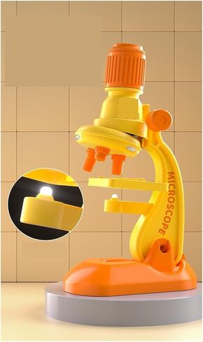Portable Microscope 1200X Microscope Set for Kids with LED Light for Schhool Home Science Educational in Saudi Arabia