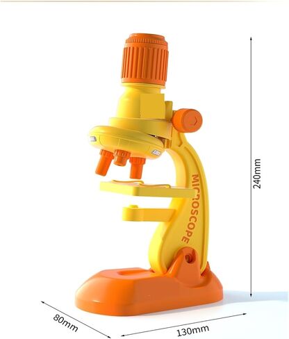 Portable Microscope 1200X Microscope Set for Kids with LED Light for Schhool Home Science Educational in Saudi Arabia