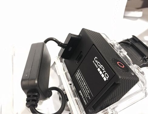 مجموعة طاقة AC/DC كاملة لـ GoPro Hero 3+ وHero 4 (غير متوافقة مع Hero 3 والأقدم) تتضمن كابل طاقة USB، وممر خلفي مقاوم للماء، و3 مقابس محول (تيار متردد أمريكي وأوروبي وتيار مستمر للسيارة in Kuwait