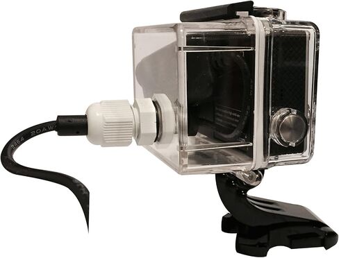 مجموعة طاقة AC/DC كاملة لـ GoPro Hero 3+ وHero 4 (غير متوافقة مع Hero 3 والأقدم) تتضمن كابل طاقة USB، وممر خلفي مقاوم للماء، و3 مقابس محول (تيار متردد أمريكي وأوروبي وتيار مستمر للسيارة in Kuwait