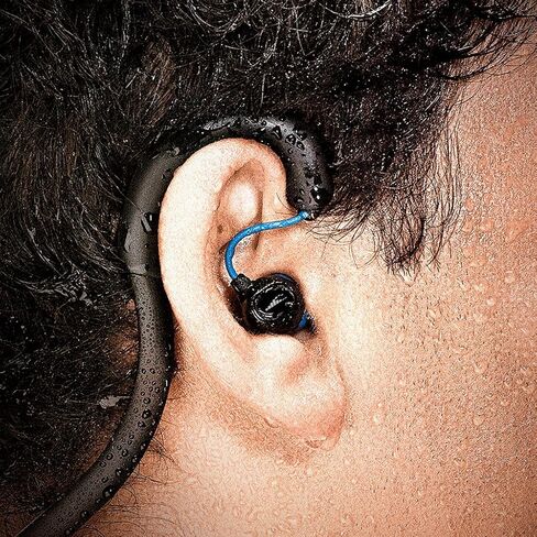 X-1 (Powered by H2O Audio) IEN2-BK-X Surge Sportwrap Waterproof in-Ear Headph... in Saudi Arabia