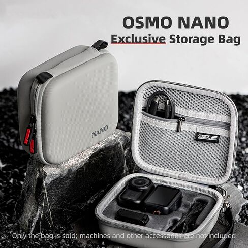 Mini Carrying Case for DJI OSMO Nano Camera Carrying Portable Storage boxes Accessory in Saudi Arabia