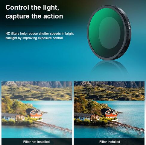 زجاج بصري عالي الدقة CPL+ND+مرشح عدسة Pro-Mist أسود لكاميرا DJI Osmo Nano مستقطبة واقية ND8 ND16 ND32 ND64 ملحقات مرشح (أسود Pro-Mist) in Saudi Arabia