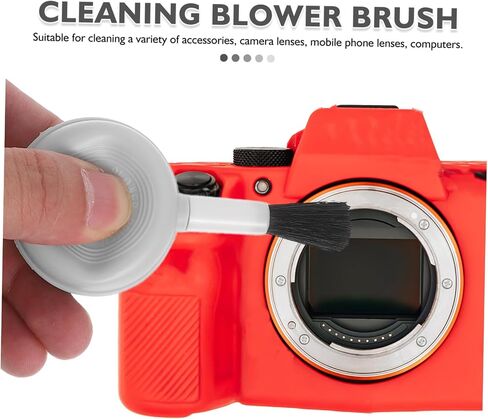 Artibetter 8PCS Lens Blower Brush with Detachable Squeeze Ball Pump for Camera Lens Dust Cleaning Portable Lightweight Air Blower and Brush for Electronics Keyboards Musical Instruments and in Saudi Arabia