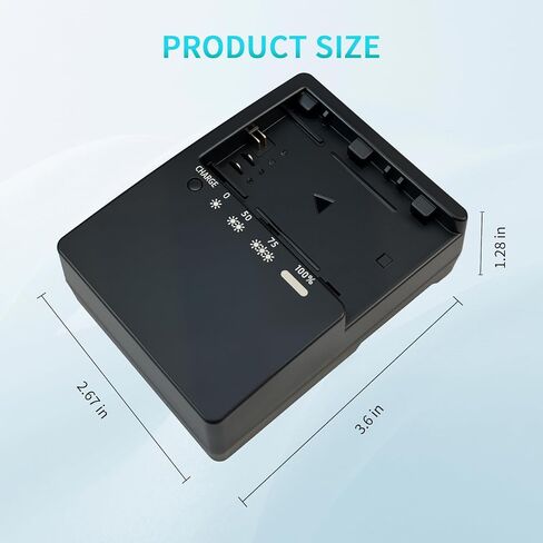 LP-E6 Charger for Canon LC-E6 LC-E6E LC-E6N LP-E6NH Battery EOS 90D 80D 70D 60D 60DA / 7D 6D 5D Mark II 5D Mark III 6D 5D Mark IV / 5Ds 5DSR EOSR1 R5 R5C R6 R7 / R5 R6 Mark II Cameras Power in Saudi Arabia