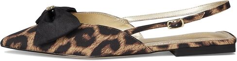 صندل نسائي من Lilly Pulitzer بتصميم Brit Leopard Bow Slingback in Kuwait
