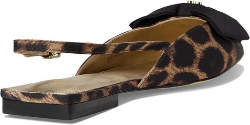 صندل نسائي من Lilly Pulitzer بتصميم Brit Leopard Bow Slingback in Kuwait