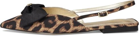 صندل نسائي من Lilly Pulitzer بتصميم Brit Leopard Bow Slingback in Kuwait