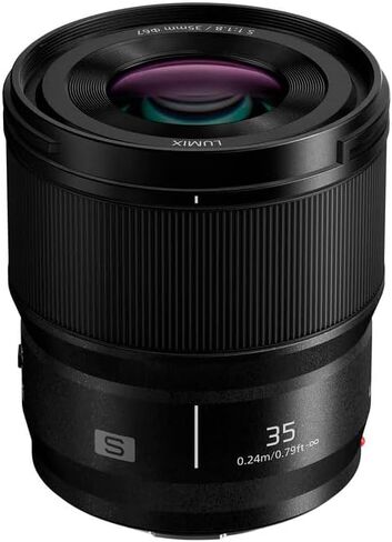 Panasonic LUMIX S Series Camera Lens, 35mm F1.8 L-Mount Interchangeable Lens for Mirrorless Full Frame Digital Cameras, S-S35 (Renewed) in Saudi Arabia