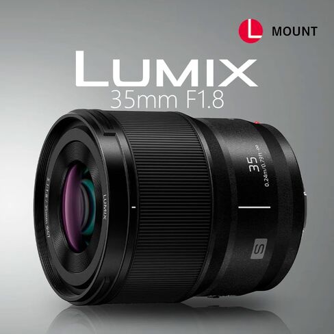 Panasonic LUMIX S Series Camera Lens, 35mm F1.8 L-Mount Interchangeable Lens for Mirrorless Full Frame Digital Cameras, S-S35 (Renewed) in Saudi Arabia
