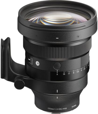 Sigma 135mm f/1.4 DG Art Lens Compatible with L-Mount (Full Frame) Bundle with UV Filter + Lens Cap Keeper + Cleaning Kit + Cleaning Cloth (5 Items) in Saudi Arabia