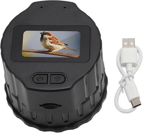 Keenso 1.5in Wireless Electronic Eyepiece 16MP 1080p HD Camera for Telescope, WiFi Connectivity, Portable Design, Compatible with 28mm to 50mm Telescopes in Saudi Arabia
