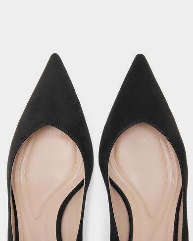 Kitten Heels for Women Pumps Pointed Closed Toe Heels 2 in Low Heel Comfy Formal Work Pumps in Saudi Arabia